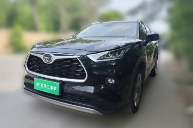 Used Toyota Highlander 2022 Dual-Engine 2.5L Four-Wheel Drive Prestige Version 7 Seats