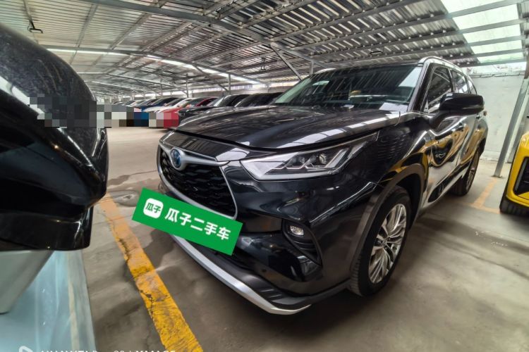 Used Toyota Highlander 2022 Dual-Engine 2.5L Four-Wheel Drive Prestige Version 7 Seats Guazi used car, China used car export, Used car for sale, Used cars, Cheapest cars for sale