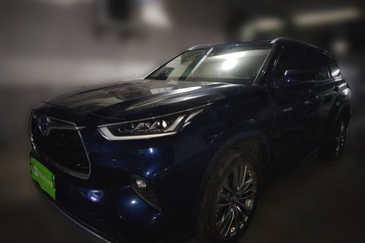 Used Toyota Highlander 2022 Dual-Engine 2.5L Four-Wheel Drive Supreme Edition 7-Seater Guazi used car, China used car export, Used car for sale, Used cars, Cheapest cars for sale