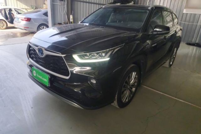 Used Toyota Highlander 2022 Dual-Engine 2.5L Four-Wheel Drive Prestige Version 7 Seats