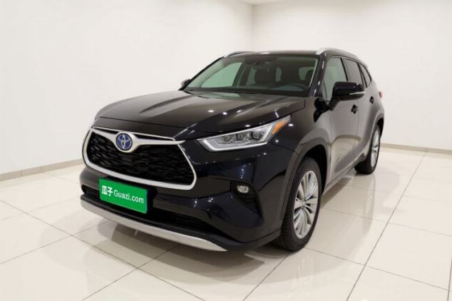 Used Toyota Highlander 2022 Dual-Engine 2.5L Four-Wheel Drive Prestige Version 7 Seats