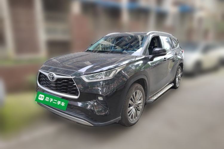 Used Toyota Highlander 2022 380T Four-Wheel Drive Prestige Edition 7-Seater Guazi used car, China used car export, Used car for sale, Used cars, Cheapest cars for sale