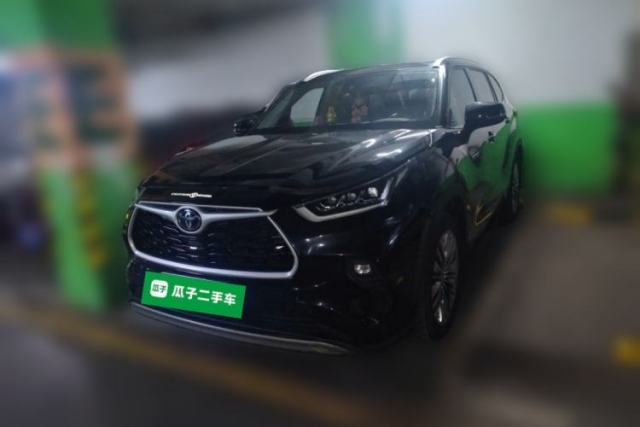 Używany Toyota Highlander 2022 Dual-Engine 2.5L Four-Wheel Drive Prestige Version 7 Seats
