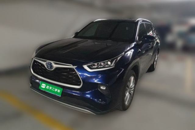 Used Toyota Highlander 2022 Dual-Engine 2.5L Four-Wheel Drive Prestige Version 7 Seats