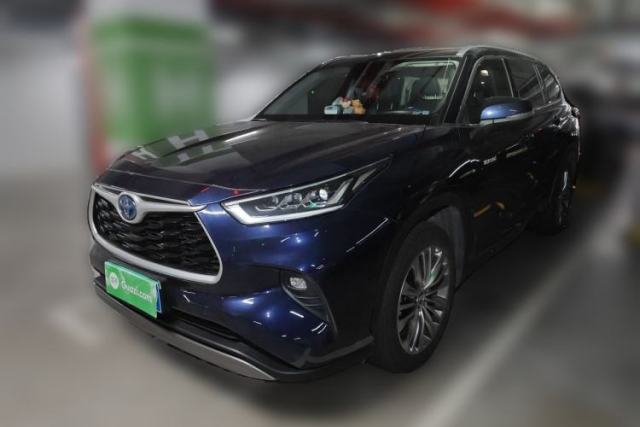Used Toyota Highlander 2022 Dual-Engine 2.5L Four-Wheel Drive Prestige Version 7 Seats