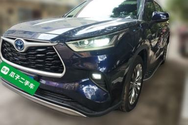 Used Toyota Highlander 2022 Dual-Engine 2.5L Four-Wheel Drive Prestige Version 7 Seats