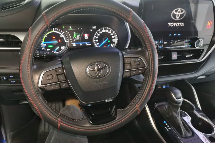 Used Toyota Highlander 2022 Dual-Engine 2.5L Four-Wheel Drive Prestige Version 7 Seats Center Console
