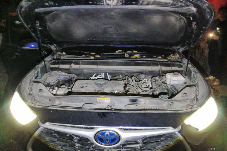 Used Toyota Highlander 2022 Dual-Engine 2.5L Two-Wheel Drive Prestige Edition 7-Seater Engine Bay