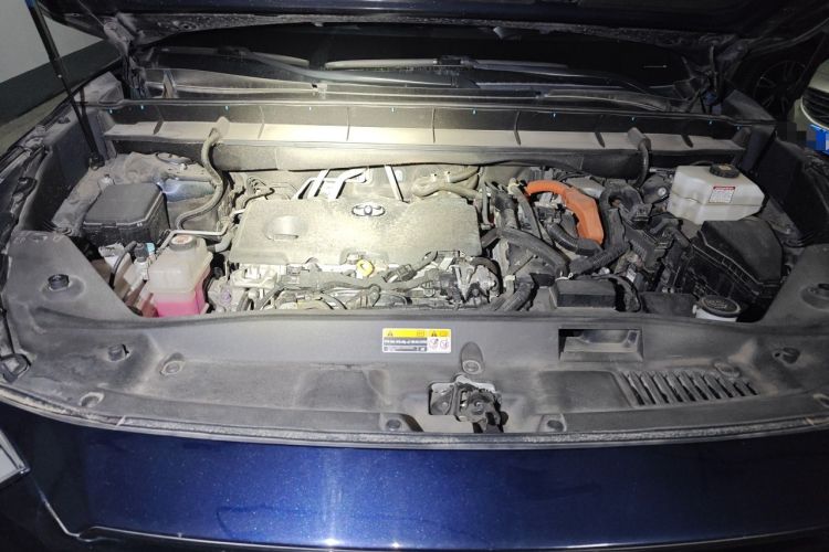Used Toyota Highlander 2022 Dual-Engine 2.5L Four-Wheel Drive Supreme Edition 7-Seater Engine Bay
