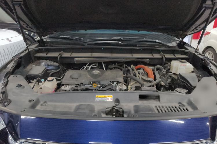 Used Toyota Highlander 2022 Dual-Engine 2.5L Four-Wheel Drive Supreme Edition 7-Seater Engine Bay