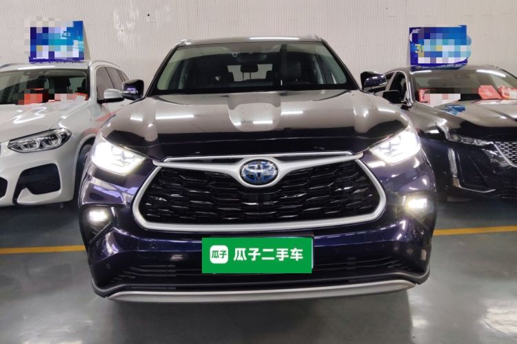 Used Toyota Highlander 2022 Dual-Engine 2.5L Four-Wheel Drive Prestige Version 7 Seats Exterior 1
