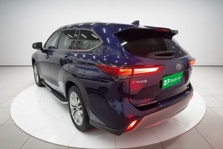 Used Toyota Highlander 2022 Dual-Engine 2.5L Four-Wheel Drive Supreme Edition 7-Seater Exterior 3
