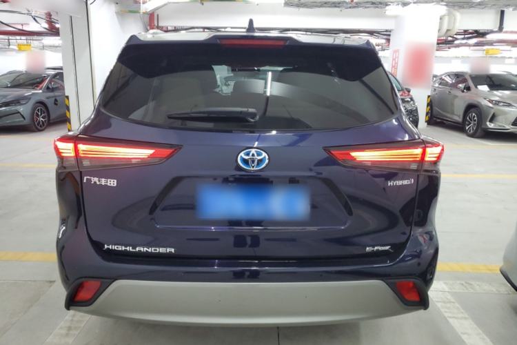 Used Toyota Highlander 2022 Dual-Engine 2.5L Four-Wheel Drive Prestige Version 7 Seats Exterior 4