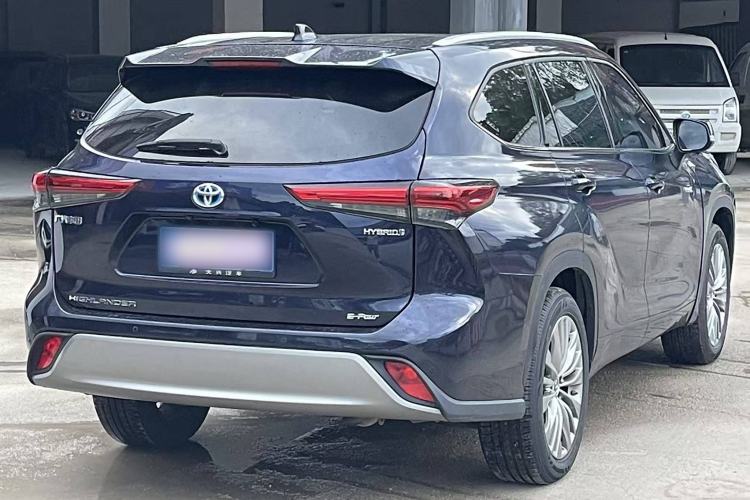 Used Toyota Highlander 2022 Dual-Engine 2.5L Four-Wheel Drive Prestige Version 7 Seats Exterior 5