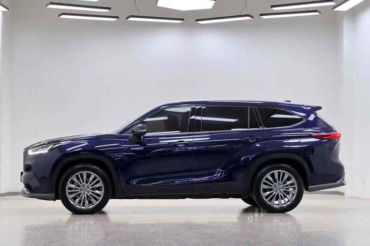 Used Toyota Highlander 2022 Dual-Engine 2.5L Four-Wheel Drive Supreme Edition 7-Seater Exterior 8
