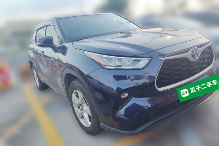 Used Toyota Highlander 2022 Dual-Engine 2.5L Two-Wheel Drive Elite Edition 5 Seats Front Right 45 Deg