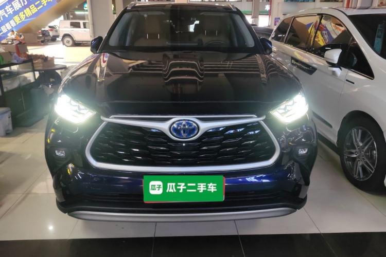 Used Toyota Highlander 2022 Dual-Engine 2.5L Four-Wheel Drive Prestige Version 7 Seats Front