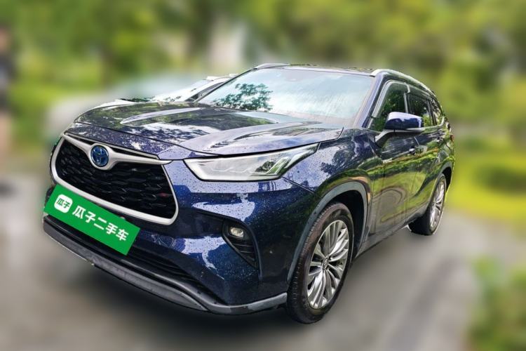 Used Toyota Highlander 2022 Dual-Engine 2.5L Four-Wheel Drive Luxury Edition 7 Seats Guazi used car, China used car export, Used car for sale, Used cars, Cheapest cars for sale