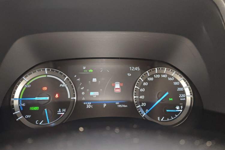 Used Toyota Highlander 2022 Dual-Engine 2.5L Four-Wheel Drive Prestige Version 7 Seats Instrument Cluster