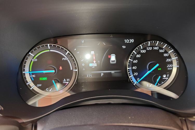 Used Toyota Highlander 2022 Dual-Engine 2.5L Four-Wheel Drive Prestige Version 7 Seats Instrument Cluster