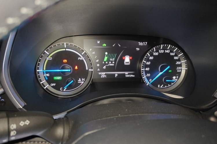 Used Toyota Highlander 2022 Dual-Engine 2.5L Four-Wheel Drive Prestige Version 7 Seats Instrument Cluster