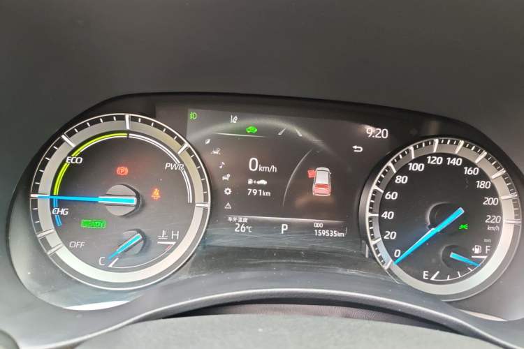 Used Toyota Highlander 2022 Dual-Engine 2.5L Four-Wheel Drive Luxury Edition 7 Seats Instrument Cluster