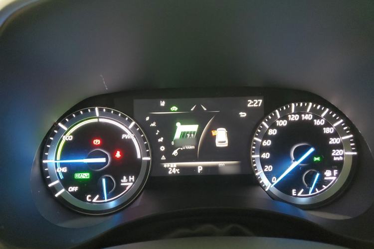 Used Toyota Highlander 2022 Dual-Engine 2.5L Four-Wheel Drive Prestige Version 7 Seats Instrument Cluster