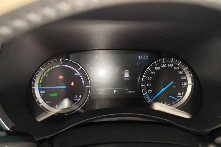 Used Toyota Highlander 2022 Dual-Engine 2.5L Two-Wheel Drive Prestige Edition 7-Seater Instrument Cluster