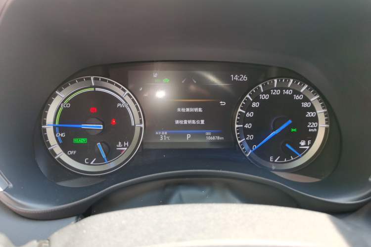 Used Toyota Highlander 2022 Dual-Engine 2.5L Four-Wheel Drive Prestige Version 7 Seats Instrument Cluster