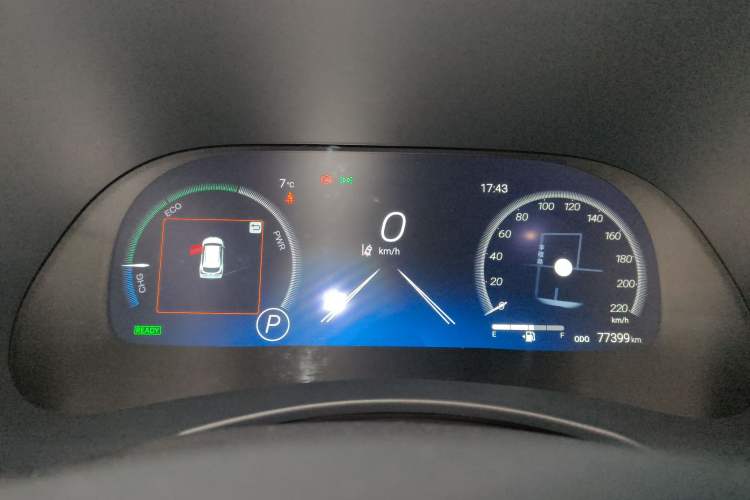 Used Toyota Highlander 2022 Dual-Engine 2.5L Four-Wheel Drive Supreme Edition 7-Seater Instrument Cluster