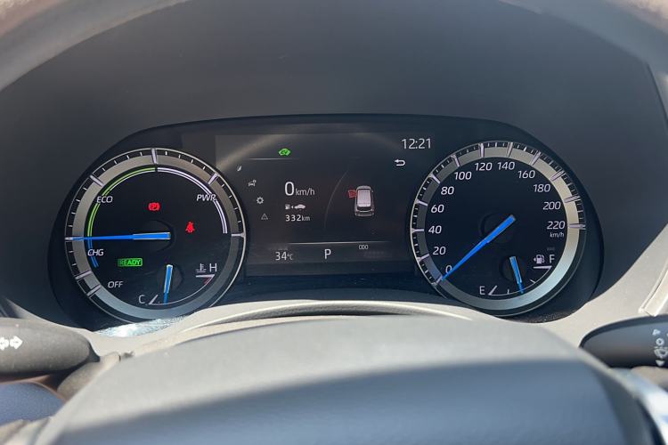 Used Toyota Highlander 2022 Dual-Engine 2.5L Two-Wheel Drive Elite Edition 5 Seats Instrument Cluster
