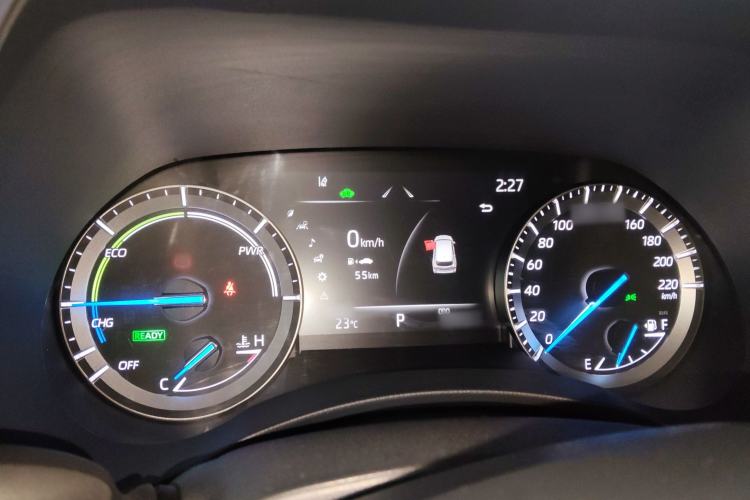 Used Toyota Highlander 2022 Dual-Engine 2.5L Four-Wheel Drive Prestige Version 7 Seats Instrument Cluster