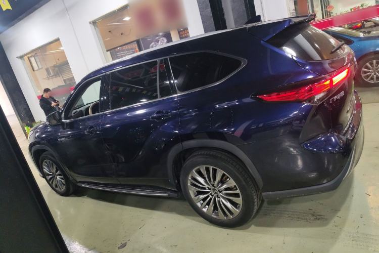 Used Toyota Highlander 2022 Dual-Engine 2.5L Two-Wheel Drive Prestige Edition 7-Seater Left Side