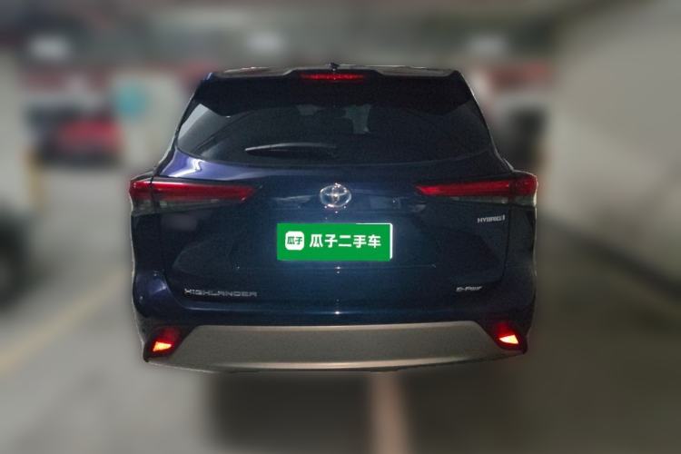 Used Toyota Highlander 2022 Dual-Engine 2.5L Four-Wheel Drive Prestige Version 7 Seats Rear