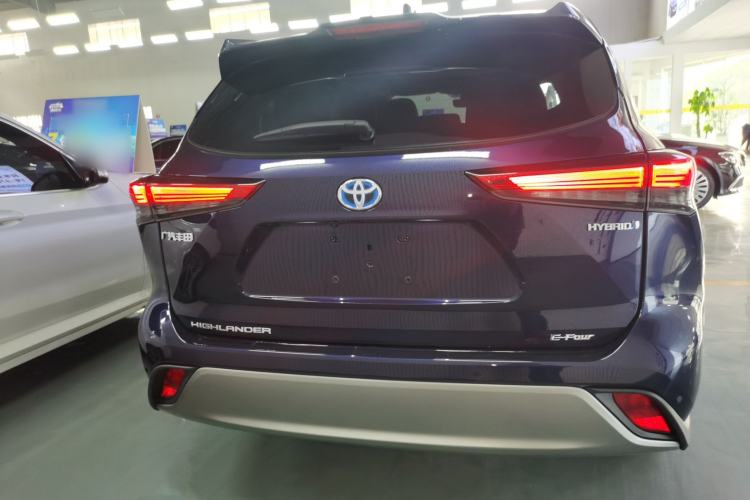 Used Toyota Highlander 2022 Dual-Engine 2.5L Four-Wheel Drive Prestige Version 7 Seats Rear