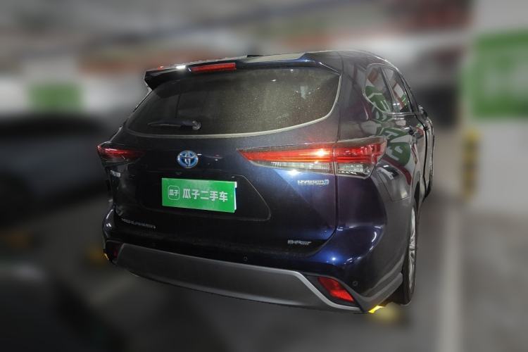 Used Toyota Highlander 2022 Dual-Engine 2.5L Four-Wheel Drive Prestige Version 7 Seats Rear