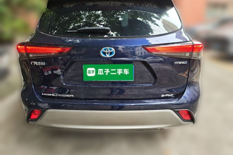 Used Toyota Highlander 2022 Dual-Engine 2.5L Four-Wheel Drive Prestige Version 7 Seats Rear