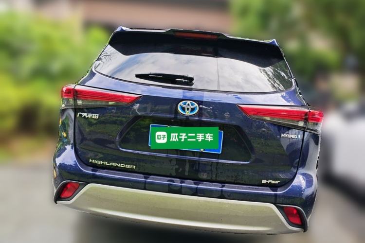 Used Toyota Highlander 2022 Dual-Engine 2.5L Four-Wheel Drive Luxury Edition 7 Seats Rear