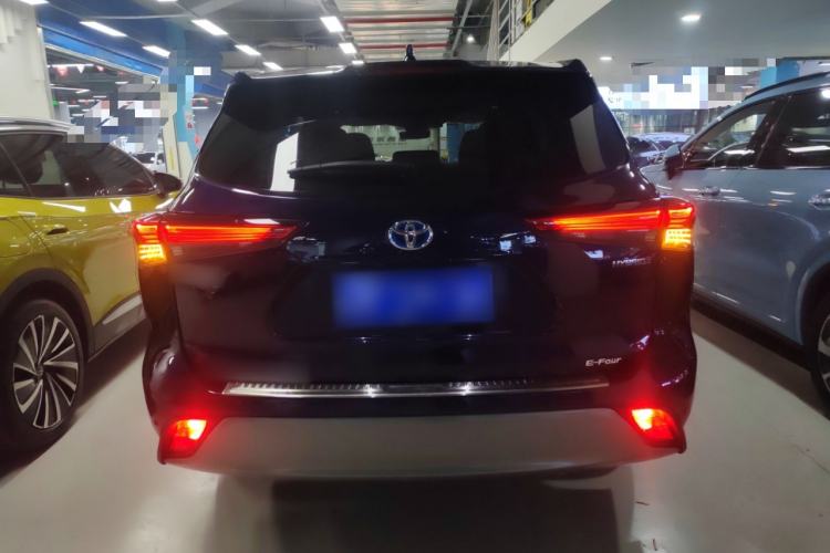 Used Toyota Highlander 2022 Dual-Engine 2.5L Four-Wheel Drive Prestige Version 7 Seats Rear