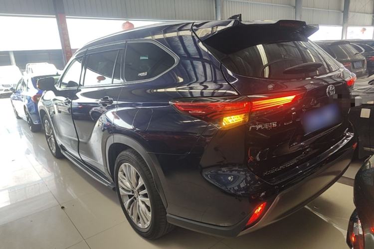 Used Toyota Highlander 2022 Dual-Engine 2.5L Four-Wheel Drive Prestige Version 7 Seats Rear Left 45 Deg