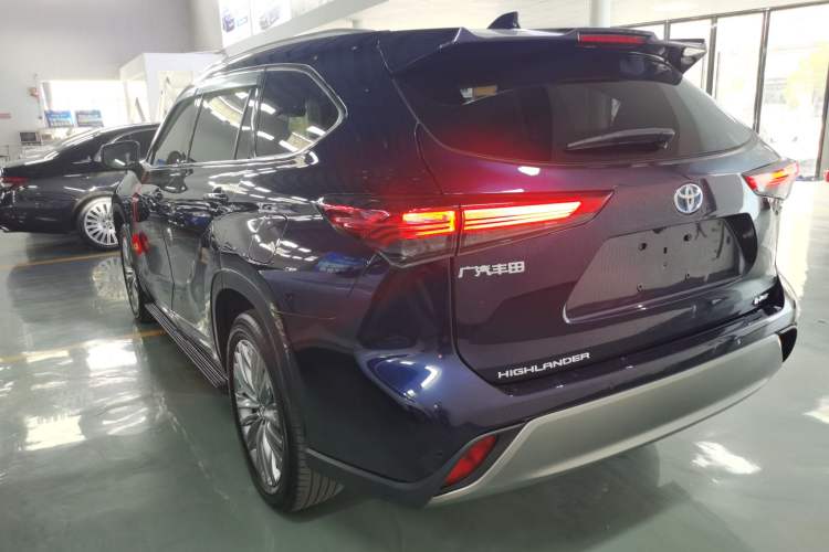 Used Toyota Highlander 2022 Dual-Engine 2.5L Four-Wheel Drive Prestige Version 7 Seats Rear Left 45 Deg