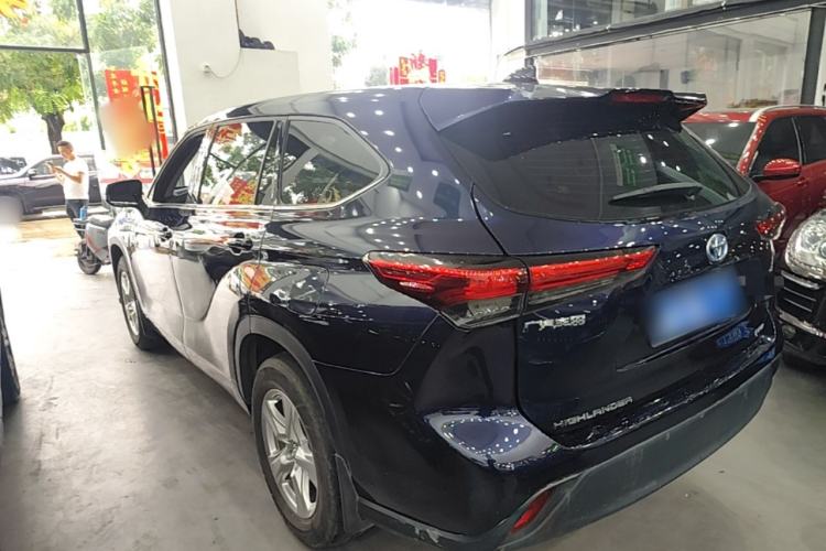 Used Toyota Highlander 2022 Dual-Engine 2.5L 4x4 Elite Edition 7-Seater Rear Left 45 Deg