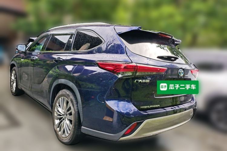Used Toyota Highlander 2022 Dual-Engine 2.5L Four-Wheel Drive Luxury Edition 7 Seats Rear Left 45 Deg