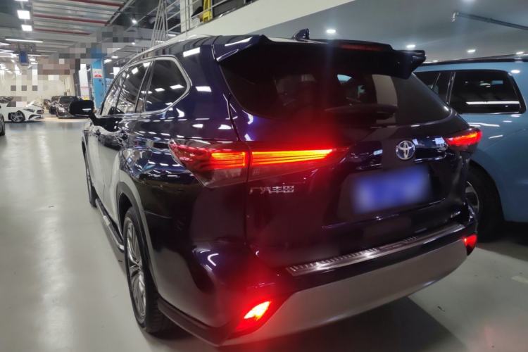Used Toyota Highlander 2022 Dual-Engine 2.5L Four-Wheel Drive Prestige Version 7 Seats Rear Left 45 Deg