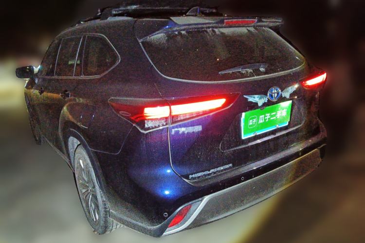 Used Toyota Highlander 2022 Dual-Engine 2.5L Two-Wheel Drive Prestige Edition 7-Seater Rear Left 45 Deg