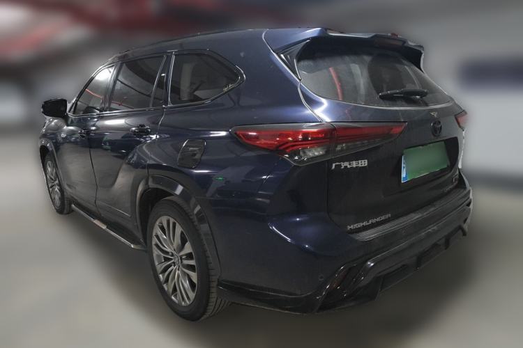 Used Toyota Highlander 2022 Dual-Engine 2.5L Four-Wheel Drive Supreme Edition 7-Seater Rear Left 45 Deg