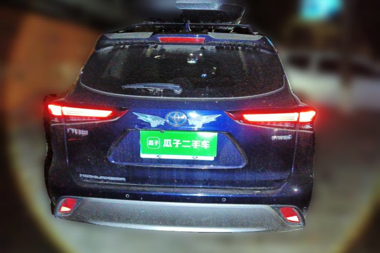 Used Toyota Highlander 2022 Dual-Engine 2.5L Two-Wheel Drive Prestige Edition 7-Seater Rear