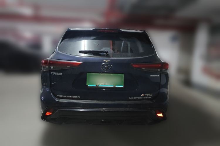 Used Toyota Highlander 2022 Dual-Engine 2.5L Four-Wheel Drive Supreme Edition 7-Seater Rear