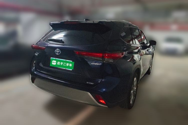 Used Toyota Highlander 2022 Dual-Engine 2.5L Four-Wheel Drive Prestige Version 7 Seats Rear Right 45 Deg