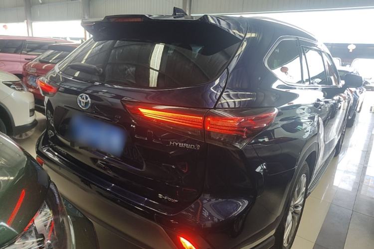 Used Toyota Highlander 2022 Dual-Engine 2.5L Four-Wheel Drive Prestige Version 7 Seats Rear Right 45 Deg